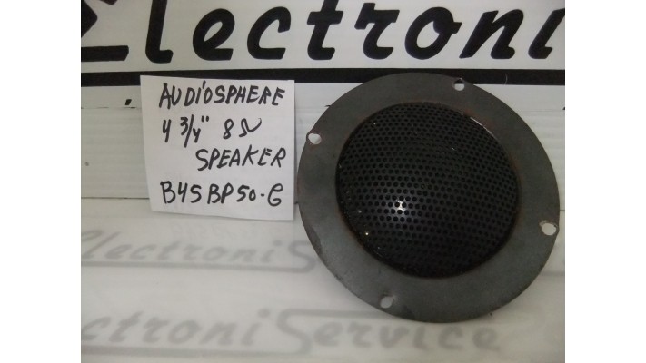 Audiosphere B45BP50-G  4 3/4'' round speaker tweeter 8 ohms